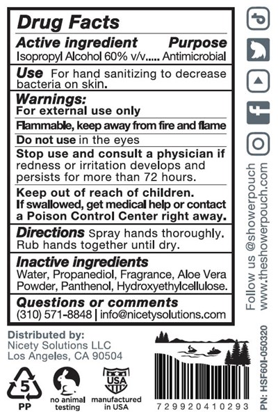 Back (Label 8 Back Fragranced Sanitizer Isopropyl 60)
